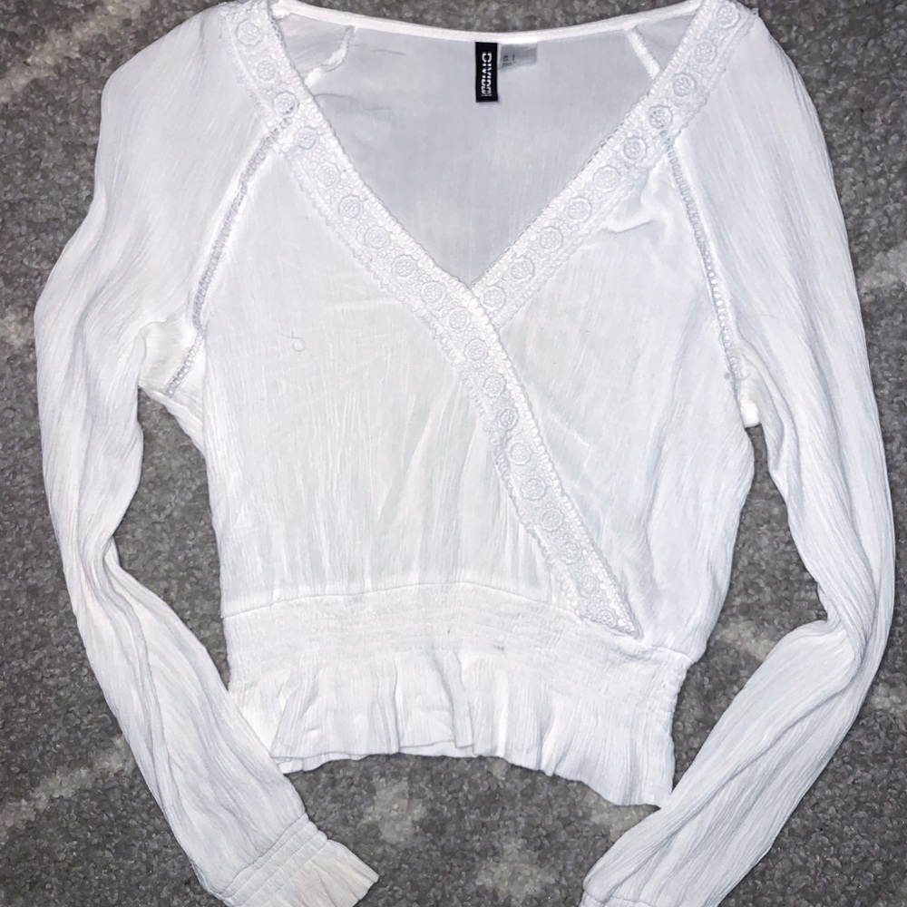 White Lace Blouse
